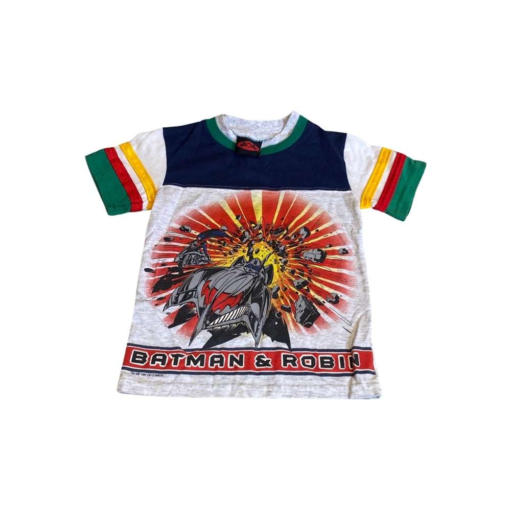Batman & Robin 1997 DC Comics kids tee